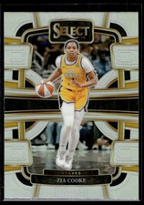 Zia Cooke 2024 Panini Select WNBA Silver Prizm Card #47
