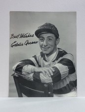 Eddie Arcaro - Signed Rare Photo
