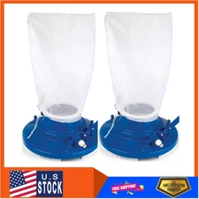 Aquatix Pro Premium Fine Mesh Bag Replacement with Pull & Lock Cord f Pool Leaf