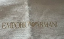 EMPORIO ARMANI sacca borsa accessori anti polvere o viaggio L 27 h 36 cm