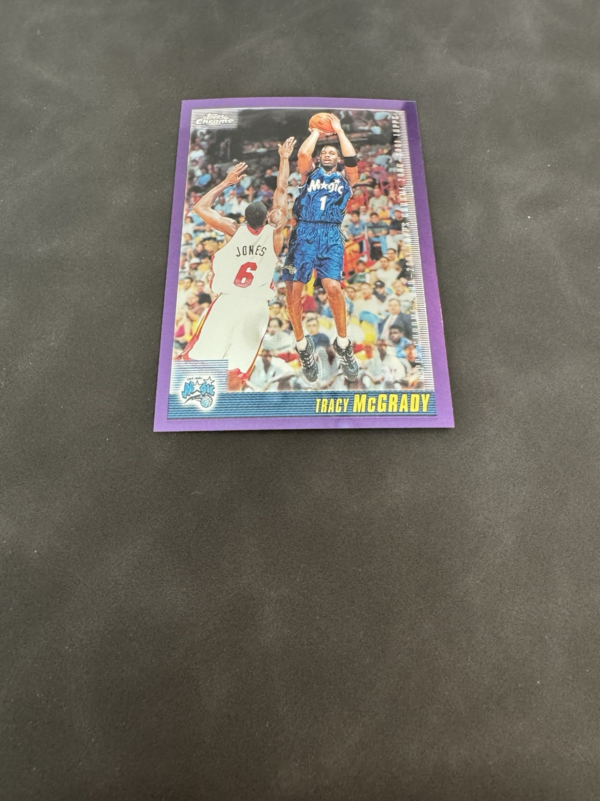 2001-02 Topps Chrome Basketball Tracy McGrady Card #117