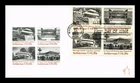 Dr Jim Stamps First Day Cover Architecture USA 20C Setenant Block Andrews Cachet