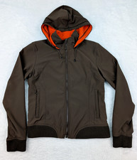Marmot Hooded Jacket Women's M Brown Hooded Full Zip Outdoor Hiking Read