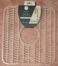 Core Kitchen Non-Slip sink mat 11.5" x 12.5" Clear AC54168 NEW