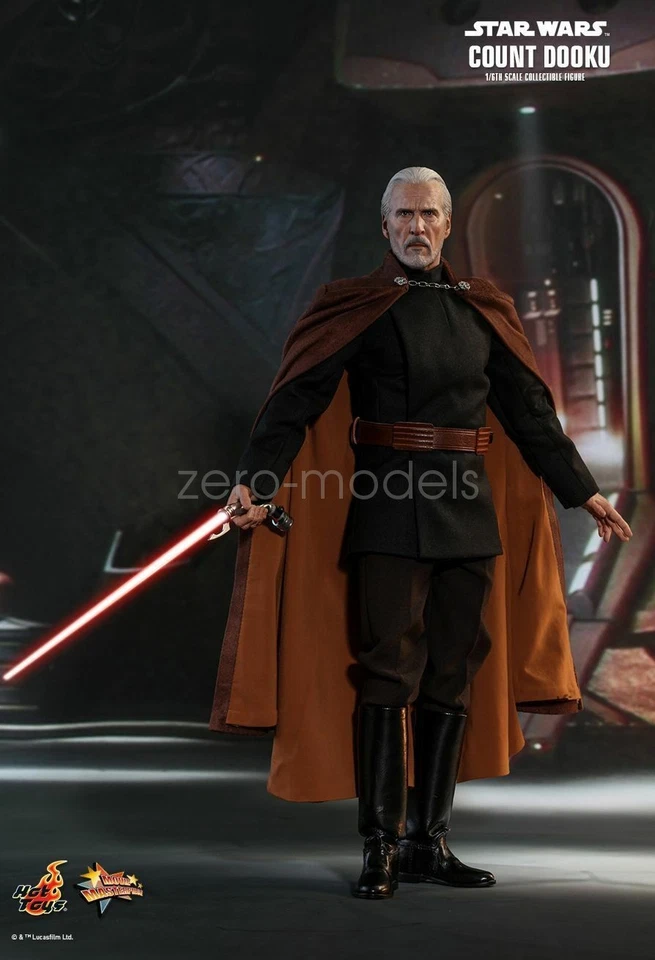 1/6 Hot Toys MMS496 Star Wars Episode II Attack of the Clones Count Dooku - Image 4 of 4