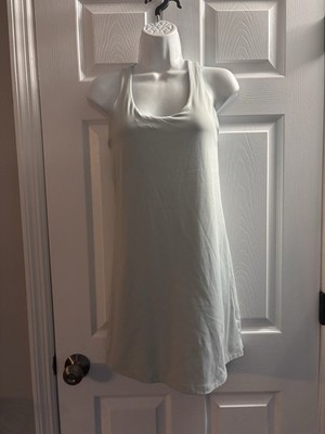Calia By Carrie Women s Racerback Active Dress Size S Pale Green Built In Bra