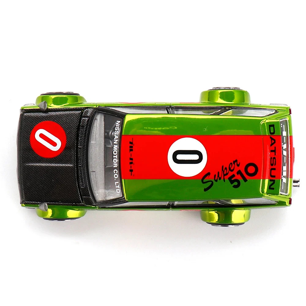 Mini GT x Kaido House 1:64 Datsun KAIDO 510 Wagon OG Flo – Chrome