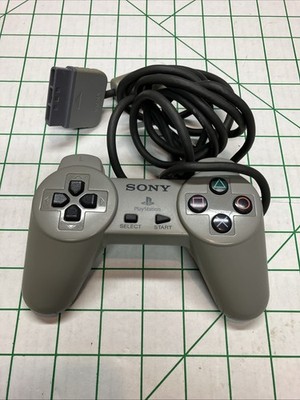 Sony PlayStation PS1 Official OEM Gray Controller SCPH-1080- Not Tested