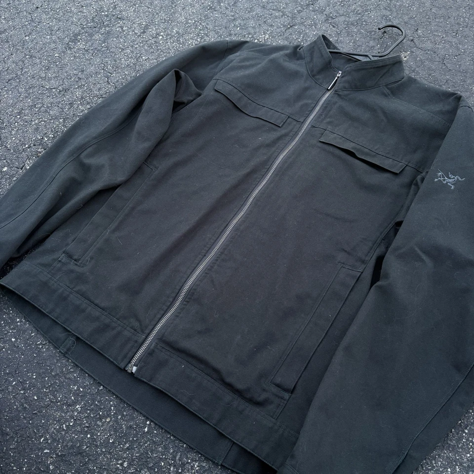 Chaqueta Arc'teryx Crosswire Hombre Negra Mediana Algodón Sarga Envío Incluido  Foto 3 de 3