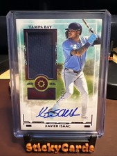 2025 Boys of Summer - Prospect Material Signatures Xavier Isaac Red /49 TB Rays