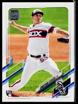 Jonathan Stiever 2021 Topps #528 RC Chicago White Sox Rookie
