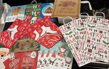 Old East Main-Various Christmas Holiday Gift Bags-Lot 20 in Sm, Med, & Lg. 🔥🔥