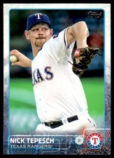 2015 Topps Nick Tepesch Texas Rangers #82