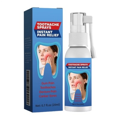 Premium Toothache Spray Instant Pain Relief Oral Teeth Care Effective Dental Tre