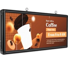 P6 Programmable LED Sign 40"x18" Outdoor Digital Display Board ,Custom Scrolling