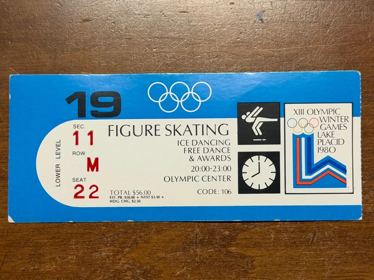 Lake Placid 1980 Olympics Tickets for sale | eBay