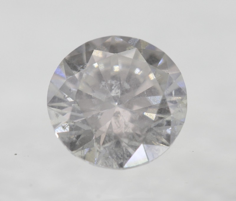0.18 Carat D Color SI3 Round Brilliant Natural EARTH MINED Loose Diamond 3.59mm