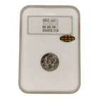 1937 Mercury Dime 10C PCGS MS65FB Gold CAC 7A