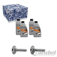 Vaico ÖLWECHSEL-SATZ Passend FüR Audi 7-GANG S-TRONIC DL382 DSG Automatik DKG