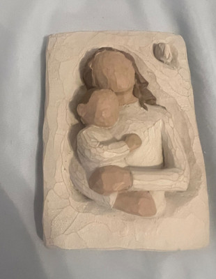 Willow Tree EVERYDAY A MIRACLE Mother and Child Plaque 2001 Susan Lordi Demdaco