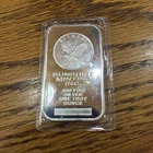 Sunshine Minting Inc. 1 oz .999 Fine Silver Bullion Bar in Plastic Holder