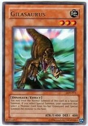 Gilasaurus LON-071 Rare Labyrinth of Nightmare Yu-Gi-Oh