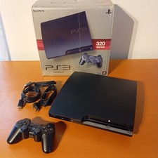 PlayStation 3 Slim Konsole 320GB PS3 Schwarz ...