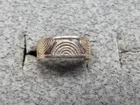 GRANDMA GRABE'S BEAUTIFUL VINTAGE 925 STERLING SILVER 1G OPEN BACK RING SIZE 2