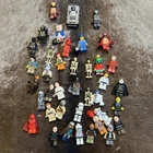 Lot Of 39 Lego Mini Figures Marvel Star Wars Mandalorian Warner Brothers