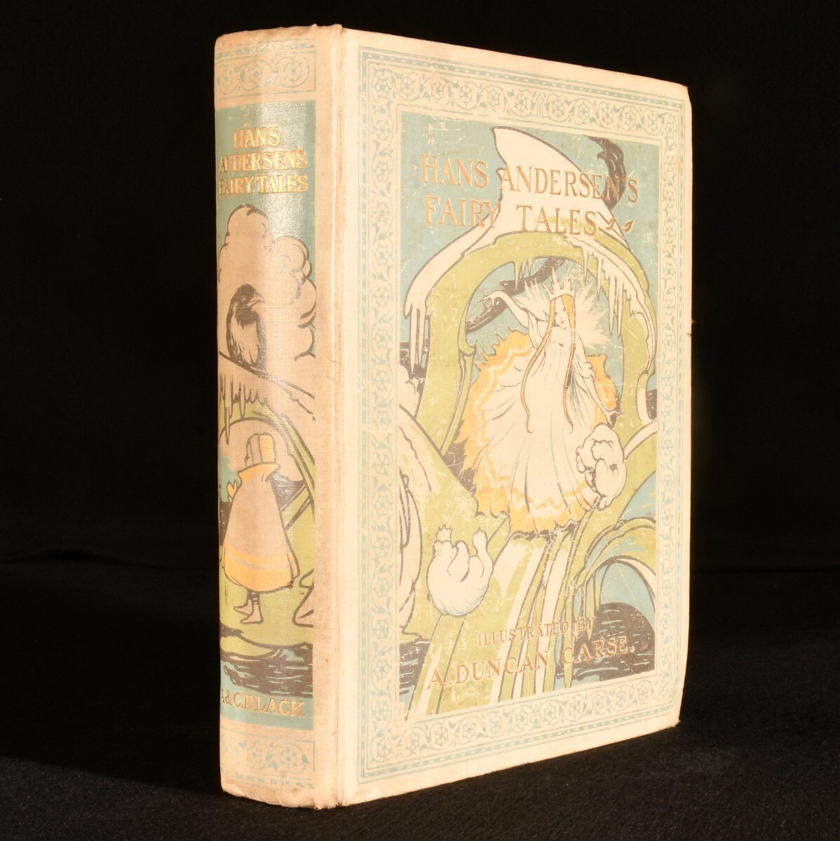 Hans Andersen's Fairy Tales 洋書　ヴィンテージ 1912 Hans Andersen's Fairy Tales A Duncan Carse Illustrated Scarce