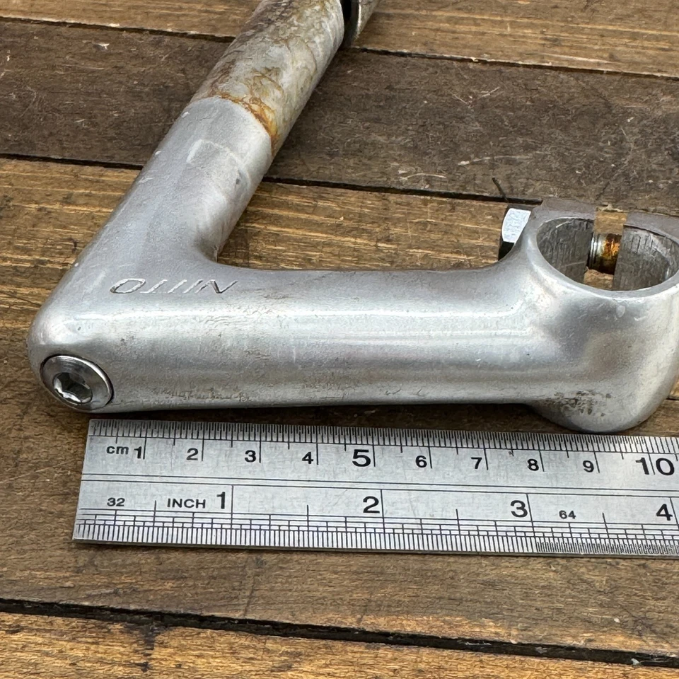Vintage Nitto Young Stem 90 mm Reach 22.2 mm Quill 25.4 mm Clamp Road Race B1 - Image 4 of 4