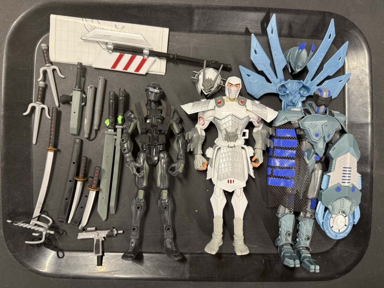 GI Joe Sigma 6 Samurai Storm Shadow Snake Eyes 8