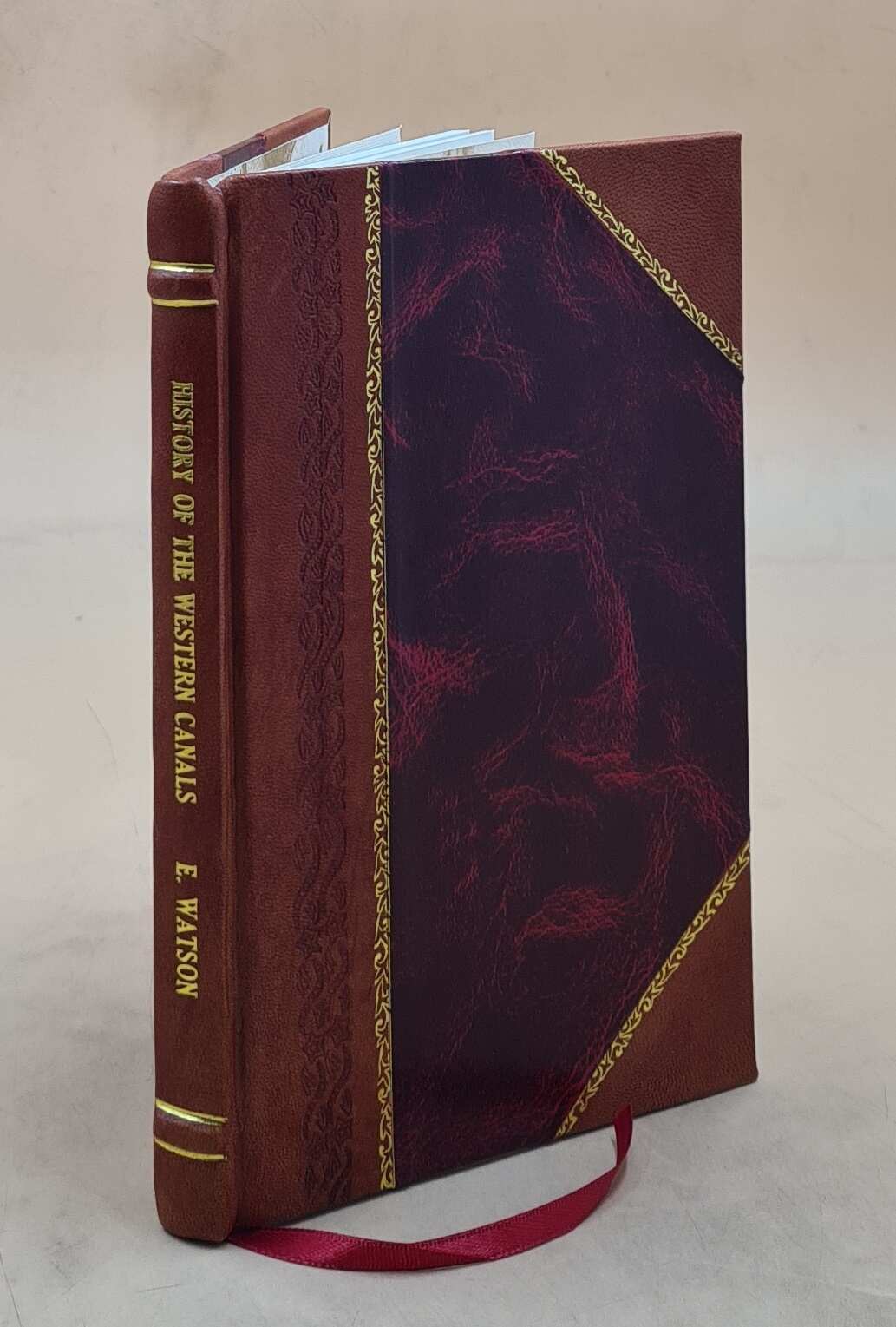 Leather Bound History of the Rise and Progress of the Western Condition