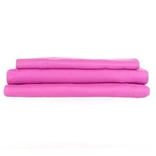 Lavish Home Series 1200 3-Piece Somerset Homelet Set, Twin, Pink