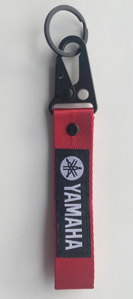 Yamaha Red Lanyard Strap Keychain Keyring ID Key Holder Phone Strap UK Seller