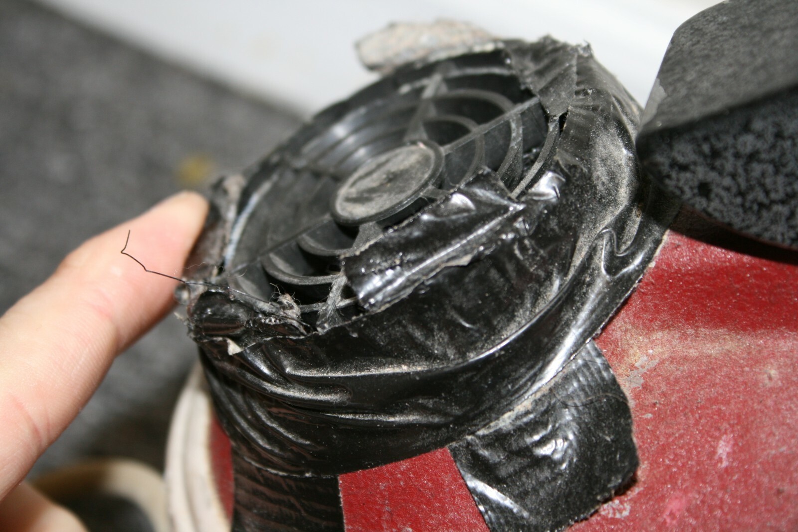 VTG TRISTAR TRI STAR CXL Vacuum Cleaner Red Bullet Canister unit only