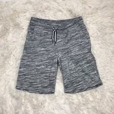 Old Navy Boys Shorts Size 8 M , Marled Gray Shorts w/Drawstring  Pockets