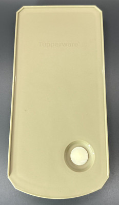 Tupperware Shelf Smart Canister 8'' Replacement Seal Lid Hazelnut #5198A NEW USA