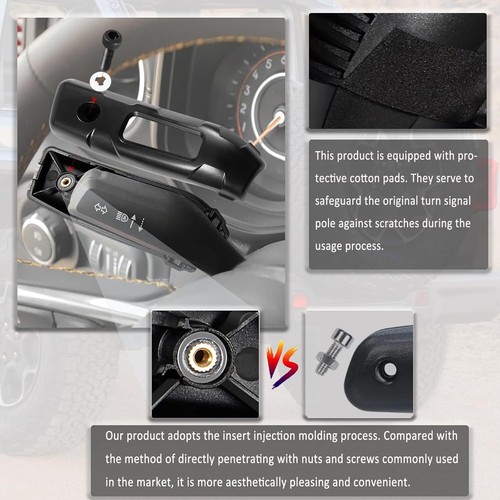 Turn Signal Lever & Flasher Switch Extension For Jeep Wrangler JL/Gladiator JT - Bild 4 von 7