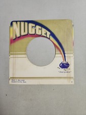 45 RPM 7" RECORD SLEEVES CO. SLEEVE 1 PACK SEE PHOTOS - Nugget SLV110