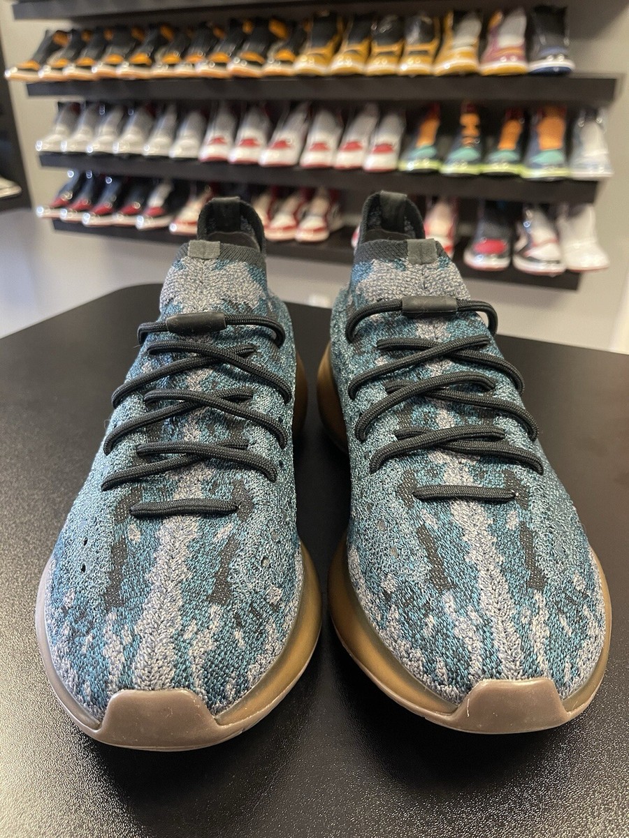 Size 11 - Adidas Yeezy Boost 380 Covellite Blue Black Men display picture 1