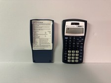 Texas Instruments TI-30X IIS Scientific Calculator Blue w/ Cover Tested Works