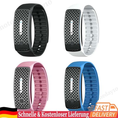 Ultrasonic Anti-Mosquito Band 3 Modes Kids Adult Waterproof for Travel Camping