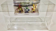 1 Box Protector For The AMIIBO SHOVEL KNIGHT 3 PACK  Nintendo Clear Display Case
