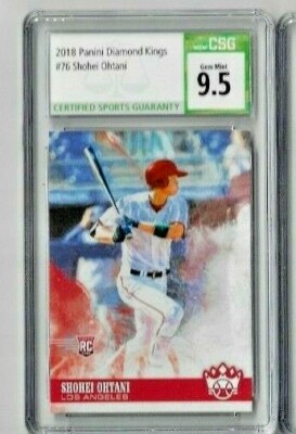 2018 Panini Diamond Kings #76 Shohei Ohtani CSG 9.5 RC | eBay