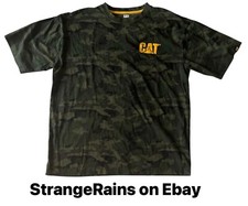 CAT Diesel Power T Shirt Medium Camo