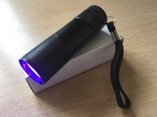 Car And Air Conditioning Fluid Leaks UV Detection9 Led Torch - Free Batteries