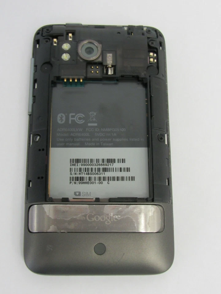 HTC Thunderbolt 4GB ADR6400LVW - Verizon 50-3 - Image 2 of 2