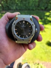 Hublot 45mm Classic Fusion Racing Grey Titanium Watch 
