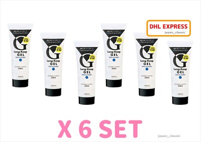 MANDOM LONG KEEP GEL WET & HARD 225g X 6 SET